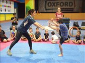 Presentación de taekwondo.